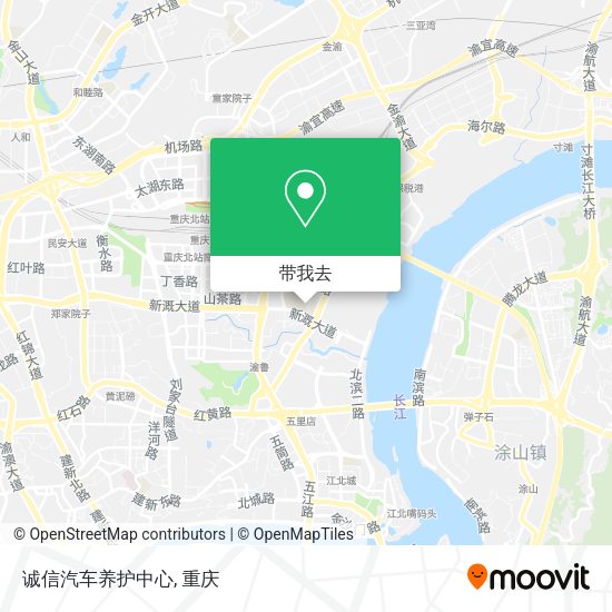 诚信汽车养护中心地图