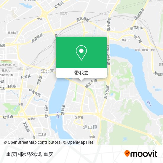 重庆国际马戏城地图