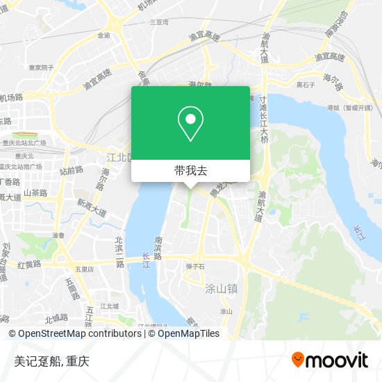 美记趸船地图