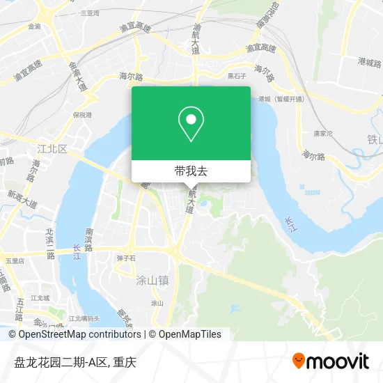 盘龙花园二期-A区地图