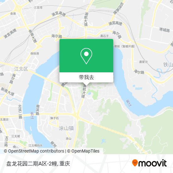 盘龙花园二期A区-2幢地图