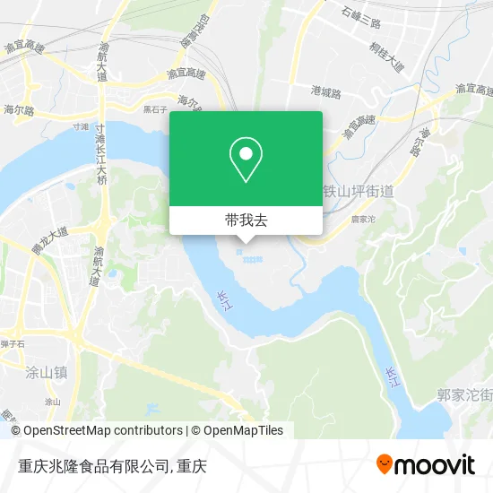 重庆兆隆食品有限公司地图
