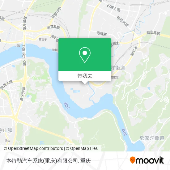 本特勒汽车系统(重庆)有限公司地图
