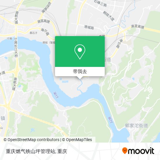重庆燃气铁山坪管理站地图