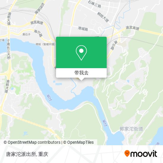 唐家沱派出所地图