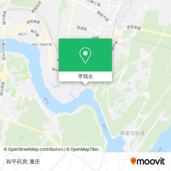 和平药房地图