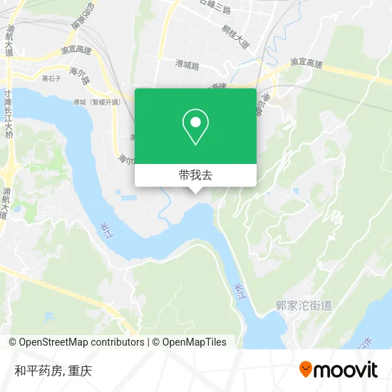 和平药房地图