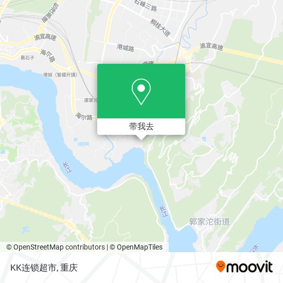 KK连锁超市地图