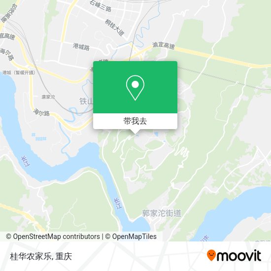 桂华农家乐地图