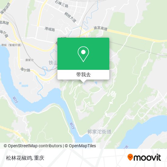 松林花椒鸡地图