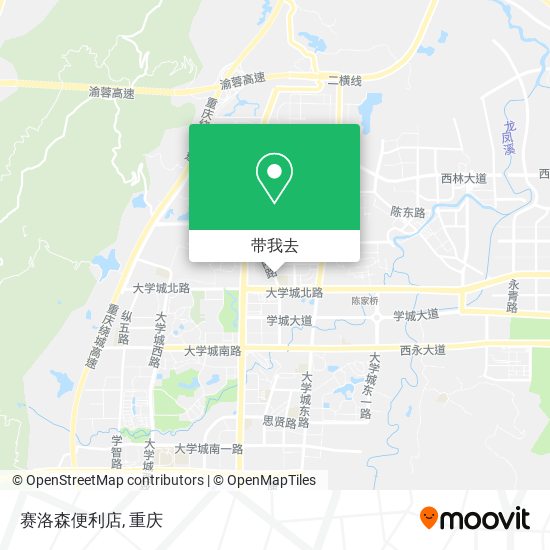 赛洛森便利店地图