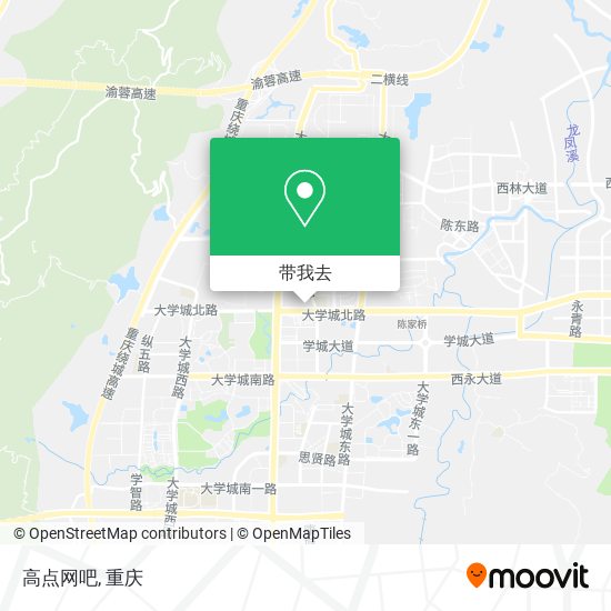 高点网吧地图