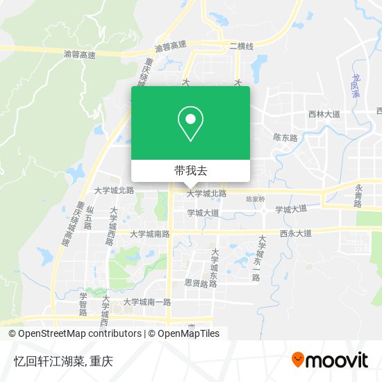 忆回轩江湖菜地图