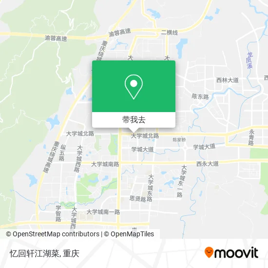 忆回轩江湖菜地图