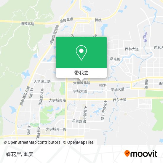蝶花岸地图