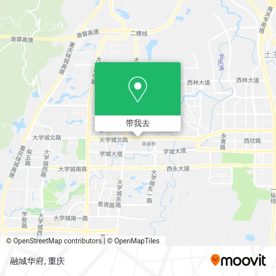 融城华府地图