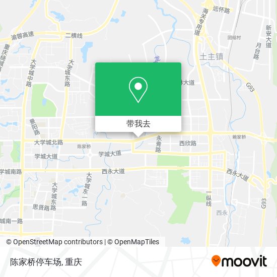 陈家桥停车场地图