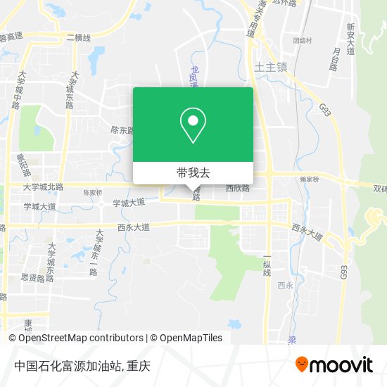 中国石化富源加油站地图