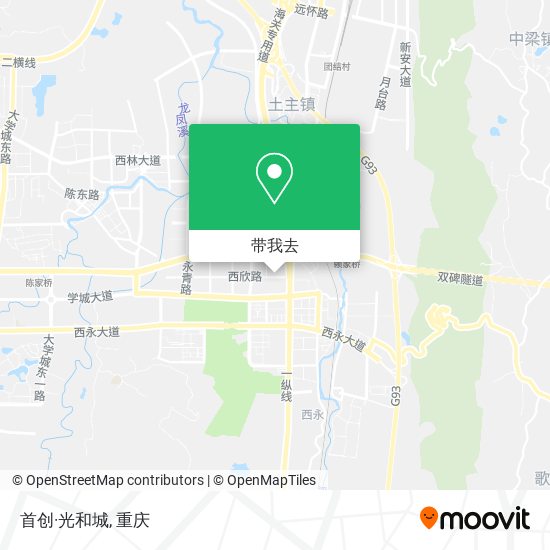 首创·光和城地图