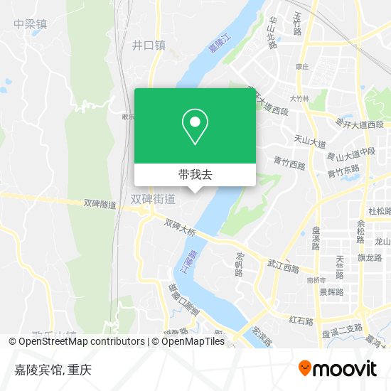 嘉陵宾馆地图