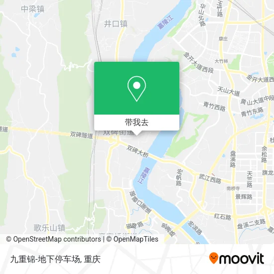 九重锦-地下停车场地图