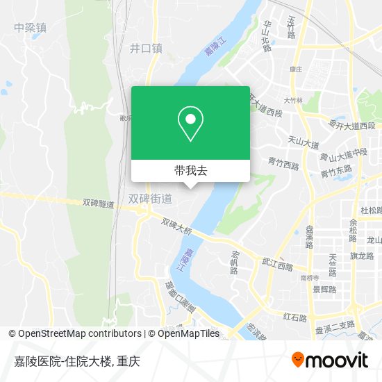 嘉陵医院-住院大楼地图