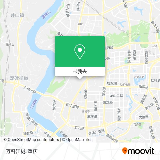 万科江樾地图