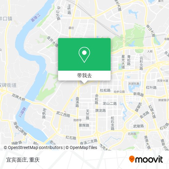 宜宾面庄地图