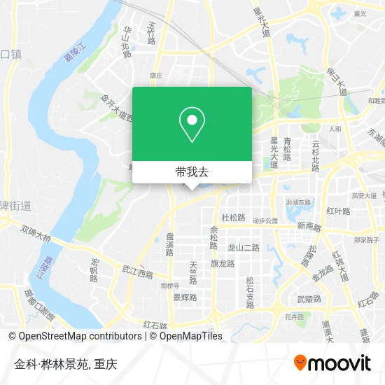 金科·桦林景苑地图