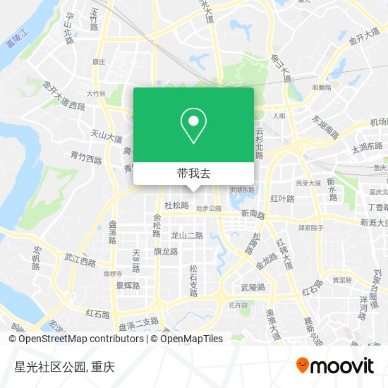 星光社区公园地图