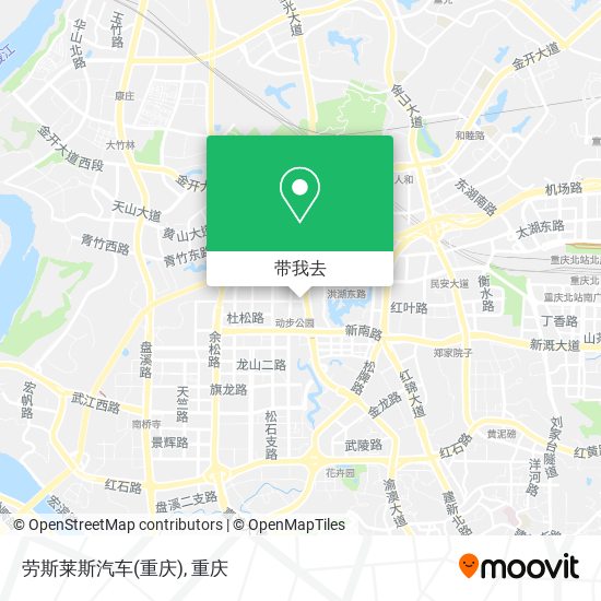劳斯莱斯汽车(重庆)地图