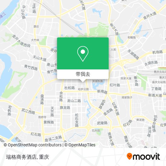 瑞格商务酒店地图