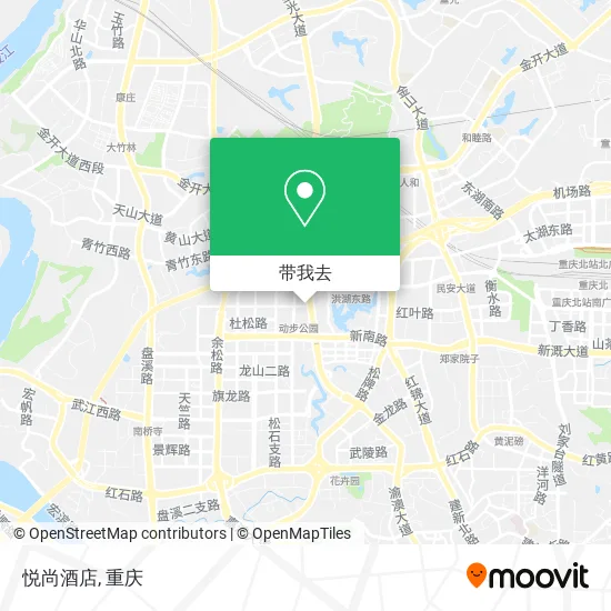 悦尚酒店地图