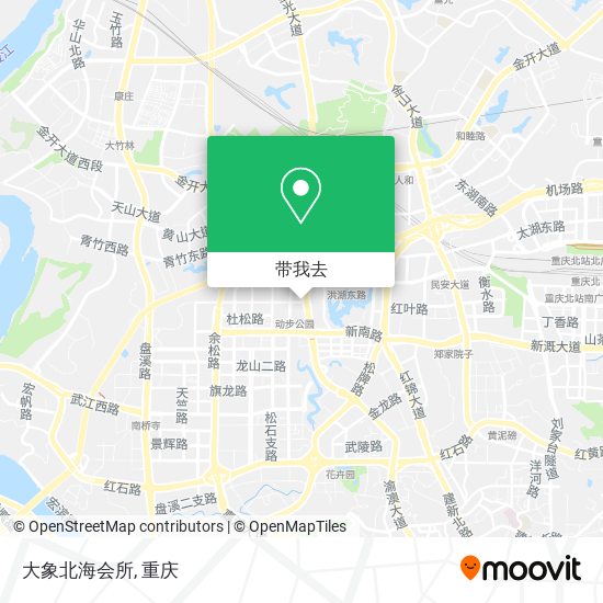 大象北海会所地图