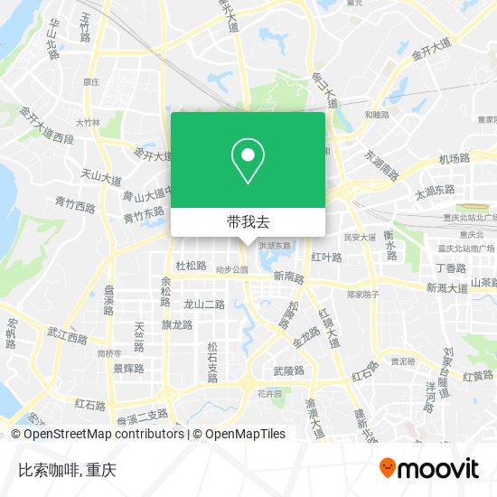 比索咖啡地图