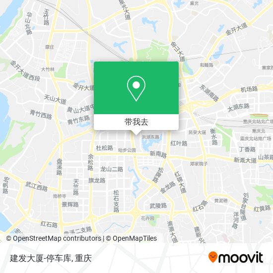 建发大厦-停车库地图