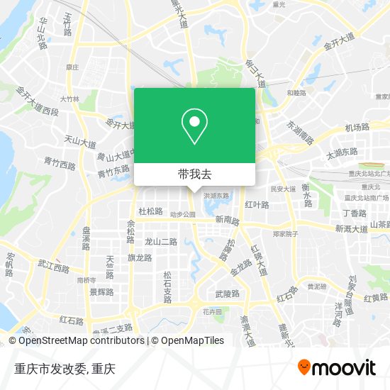 重庆市发改委地图