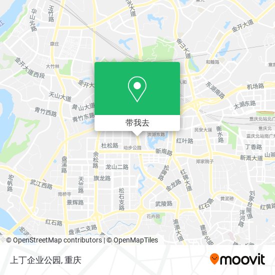 上丁企业公园地图