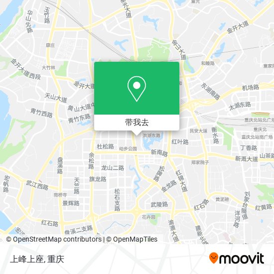 上峰上座地图