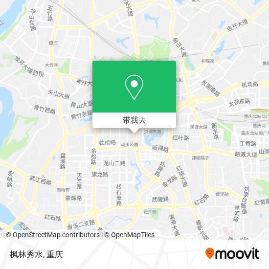 枫林秀水地图