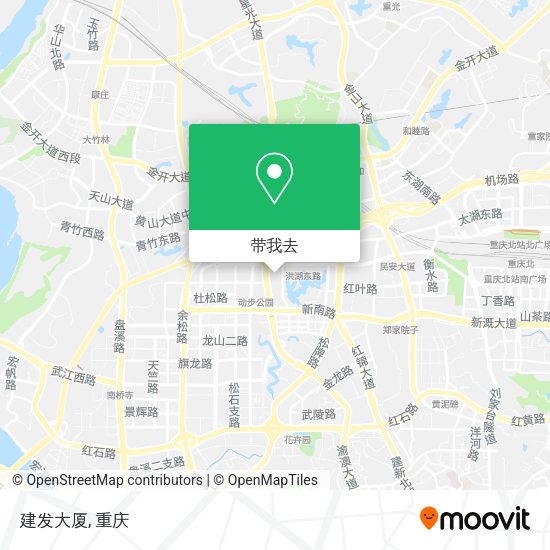 建发大厦地图