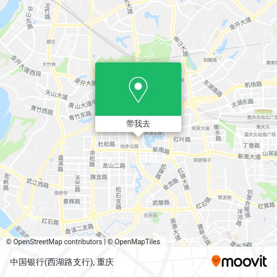 中国银行(西湖路支行)地图