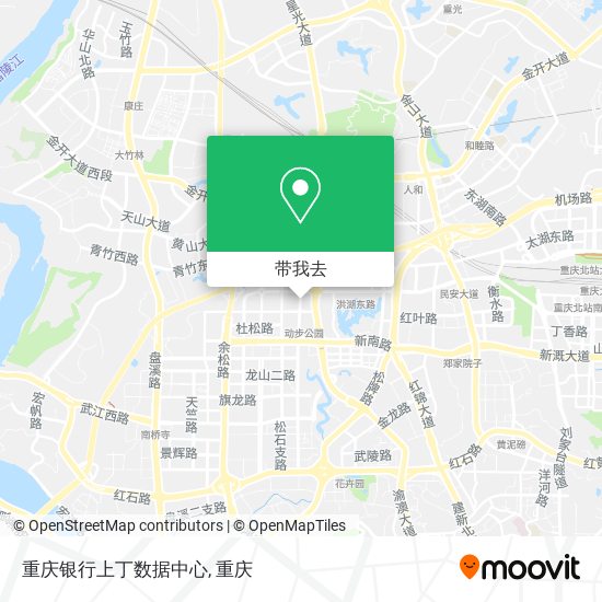 重庆银行上丁数据中心地图