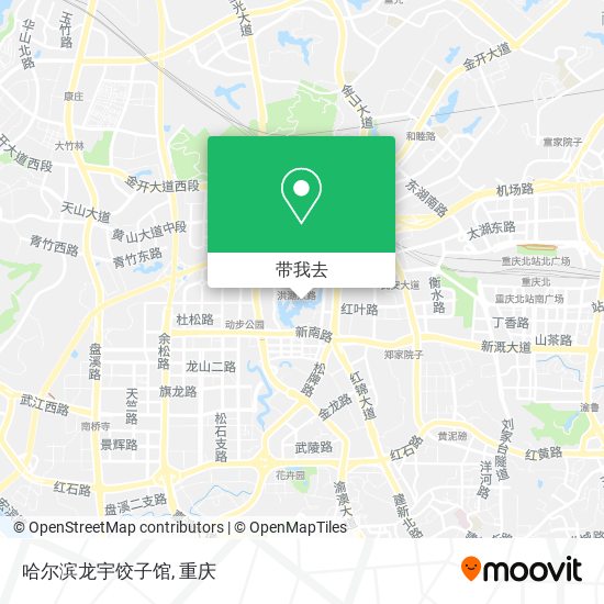 哈尔滨龙宇饺子馆地图
