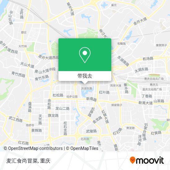 麦汇食尚冒菜地图