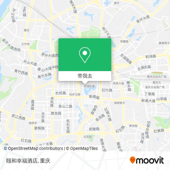 颐和幸福酒店地图