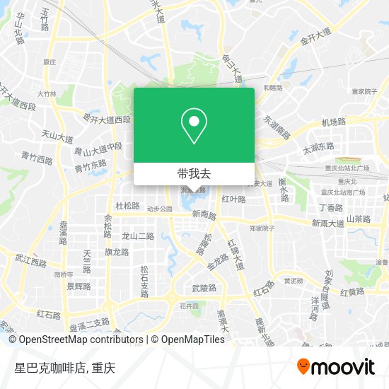 星巴克咖啡店地图