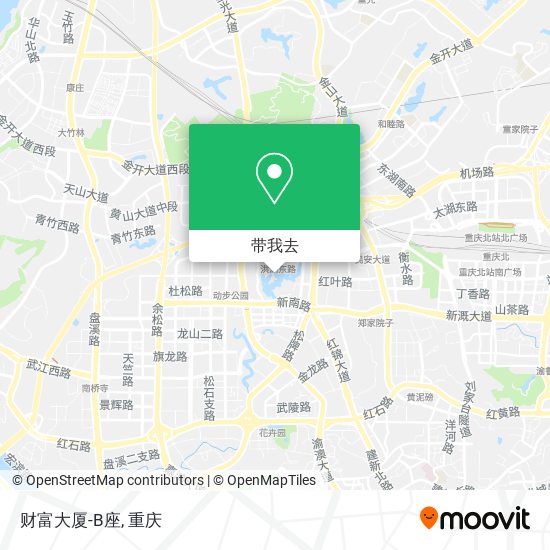 财富大厦-B座地图