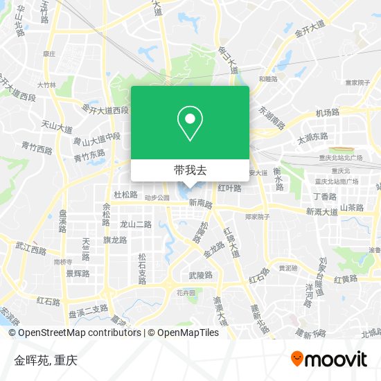 金晖苑地图