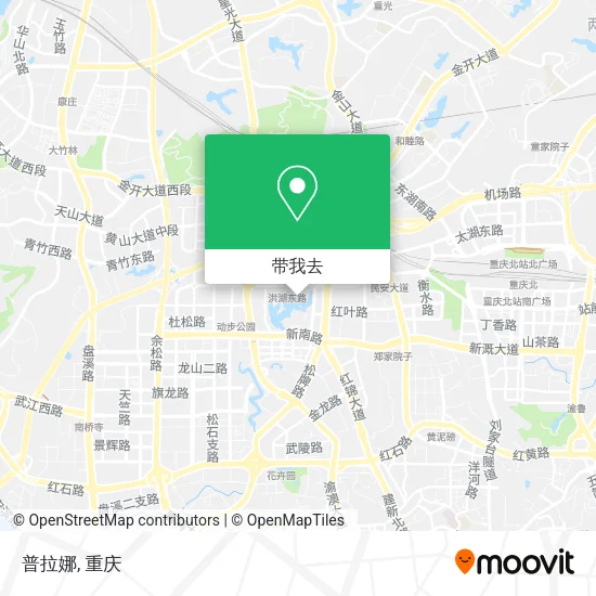 普拉娜地图